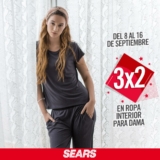 3×2 en ropa interior para dama y caballero en Sears