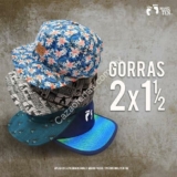 Segunda gorra a mitad de precio en Hang Ten