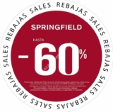 Segundas rebajas Springfield: Hasta 60% de descuento