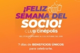 Semana del Socio Club Cinépolis 2019: Descuentos y beneficios del 27 de septiembre al 3 de octubre