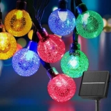 Serie de luces LED de colores para exterior de 15 metros de largo bajan a un gran precio