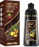 Shampoo con tinte cobertura de canas 4 en 1 baja de precio
