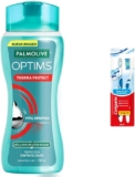 Combo shampoo Palmolive Optims Therma Protect 700 ml + cepillo dental Colgate Triple Acción Blancura con 2 piezas bajan de precio