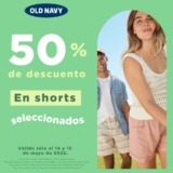 En Old Navy shorts a mitad de precio este fin de semana