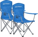 Juego de 2 sillas plegables para camping o exteriores bajan de precio