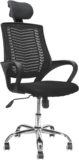 Silla ejecutiva de oficina con cabecera baja a su menor precio
