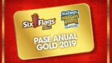 Venta Navideña Six Flags de Pase Anual Gold 2019 por $609