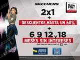 Ofertas Skechers El Buen Fin 2015: 2×1 en calzado seleccionado + hasta 60% de descuento y hasta 18 msi