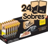 24 pack alimento húmedo para gatos Sheba bajan a su menor precio