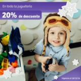 En Soriana 20% de descuento en todos los vinos y licores y en toda la juguetería