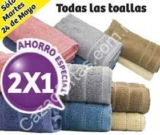 En Soriana 2×1 en toallas solo hoy 24 de marzo
