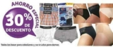 En Soriana 30% de descuento en todos los boxers y pantaletas