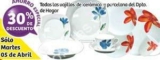En Soriana 30% de descuento en vajillas de cerámica y porcelana