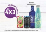 En Soriana 4×3 en bebidas pre-mezcladas y 2×1½ en jugos Jumex y Del Valle