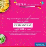 Ofertas Soriana.com Fiestas Patrias: $500 de descuento con Citibanamex, 25% de descuento en tequilas y mezcales y más