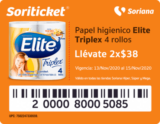 Cupones Soriana Soriticket fin de semana 13 al 15 de noviembre 2020