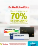 2do al 70% de descuento en medicamentos participantes en Soriana