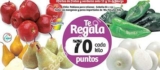 Ofertas Soriana en frutas y verduras 15 y 16 de marzo: 70 puntos de regalo por cada kilo