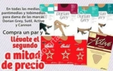 En Soriana 2×1½ en medias y pantimedias para dama