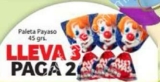 Promoción Soriana Mercado Día del Niño: 3×2 en paletas Payaso