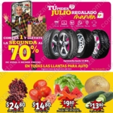 Ofertas Soriana Mercado en frutas y verduras 6 al 8 de julio 2021