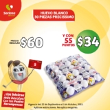 Soriana Mercado puntos Recompensas del 25 de septiembre al 1 de octubre: frijol a $18 + 20 puntos y más