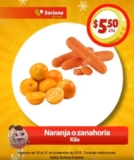 Ofertas Frutas y verduras Soriana Mercado y Express del 20 al 22 de noviembre