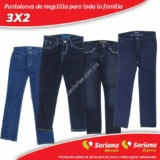 En Soriana Mercado 3×2 en pantalones de mezclilla para toda la familia