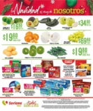Ofertas Soriana en frutas y verduras Navidad 25 al 28 de diciembre 2020