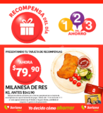 Promoción del día Soriana 18 de enero: milanesa de res a $79.90 el kilo
