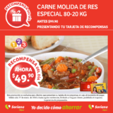 Soriana oferta del día 27 de enero: carne molida a $49.90 el kilo