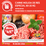 Soriana recompensa del día 3 de febrero: carne molida 80-20 a $49.90 el kilo