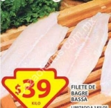 Oferta del día Soriana 31 de marzo: filete bagre a $39 el kilo