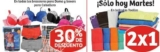 En Soriana 2×1 todas las toallas y 30% de descuento en brassieres y boxers