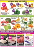 Ofertas Soriana en frutas, verduras y Recompensas del Día 10 al 12 de octubre