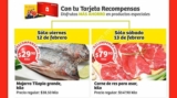 Soriana Recompensa del día 12 de febrero: mojarra tilapia a $29.90 el kilo