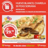 Soriana recompensa del día 25 de febrero: 30 huevos por $29.90