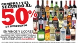 Segundo a mitad de precio en vinos y licores en Soriana este fin de semana