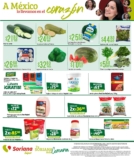 Ofertas Soriana Super Frescos frutas y verduras 1 al 4 de octubre 2021