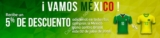 En Soriana.com 5% de descuento adicional en toda la tienda si México le gana a Brasil