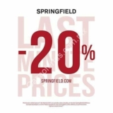 20% de descuento en Springfield artículos seleccionados