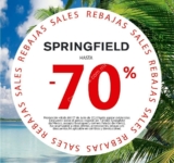 Terceras rebajas Springfield: Hasta 70% de descuento