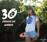 En Squalo 30% de descuento directo en gorras