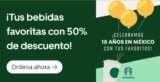 Starbucks 50% de descuento en pedidos por Uber Eats por su 18 Aniversario