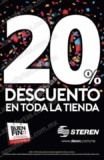 Promoción Steren El Buen Fin 2015: 20% de descuento en toda la tienda