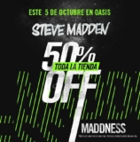 Steve Madden Madness 5 de octubre: Todo a mitad de precio en tiendas participantes