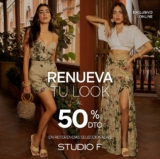 Renueva tu look Studio F: Prendas seleccionadas a mitad de precio sólo hoy