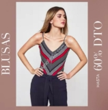En Studio F Online 60% de descuento en blusas sólo hoy