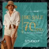 Big Sale Studio F: Hasta 70% de descuento sólo hoy 14 de mayo