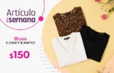Suburbia Artículo de la Semana 10 al 16 de mayo: blusa Contempo a $150